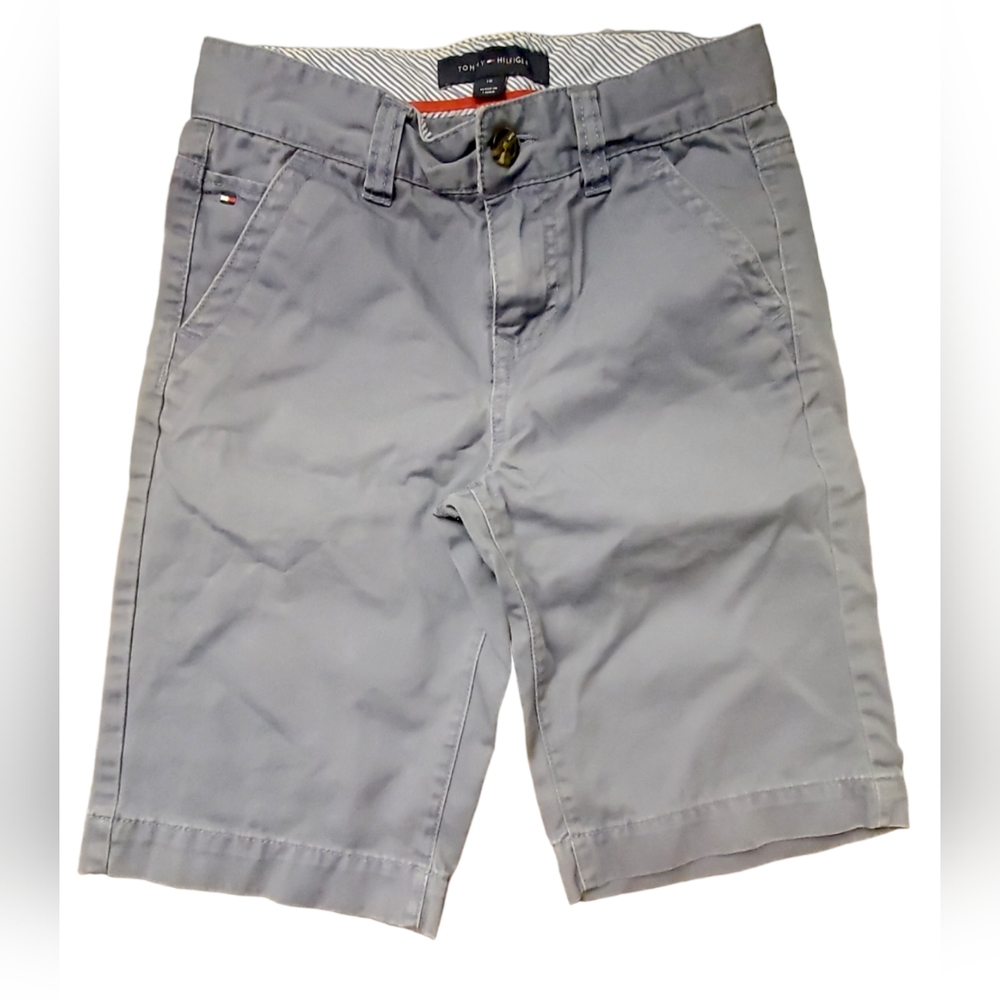 Tommy Hilfiger Shorts Boys Size 10 Navy Blue Straight Dress Casual Formal